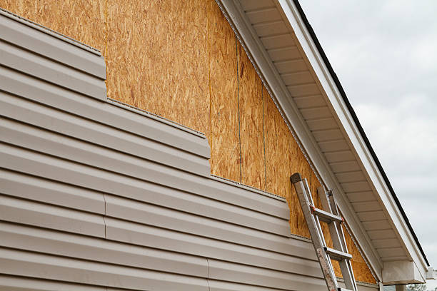 Professional Vinyl Siding technician working in Lexington, KY